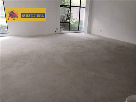 pvc地板施工现场前期