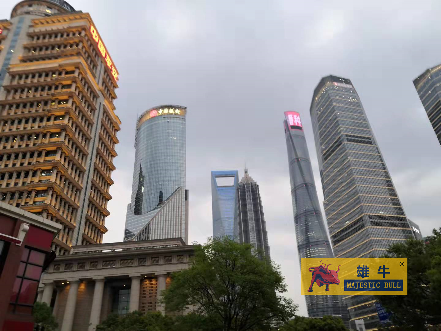 可口可乐上海中心雄牛pvc编织地板